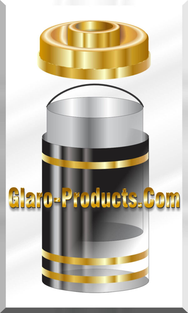 Glaro Donut Top, Combination Ash and Trash Receptacles