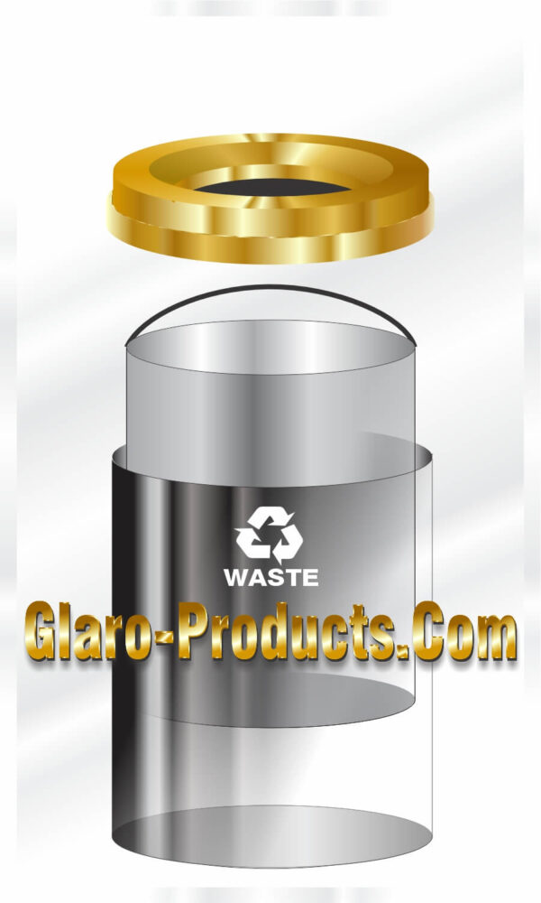 Glaro Recycling Trash Receptacles for Recyclable Waste