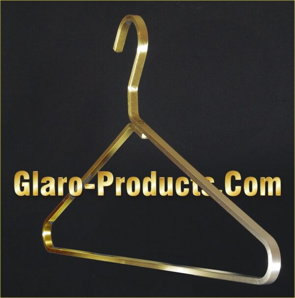 Order Satin Brass Hangers without a Rack Box of 25