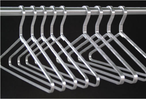 Order Satin Brass Hangers without a Rack Box of 25 - Image 2